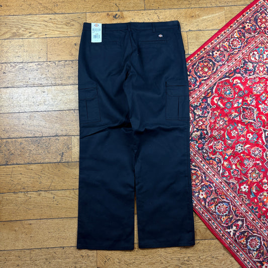 Vintage Dickies 874 Womens Black Skate Trousers - Size 18