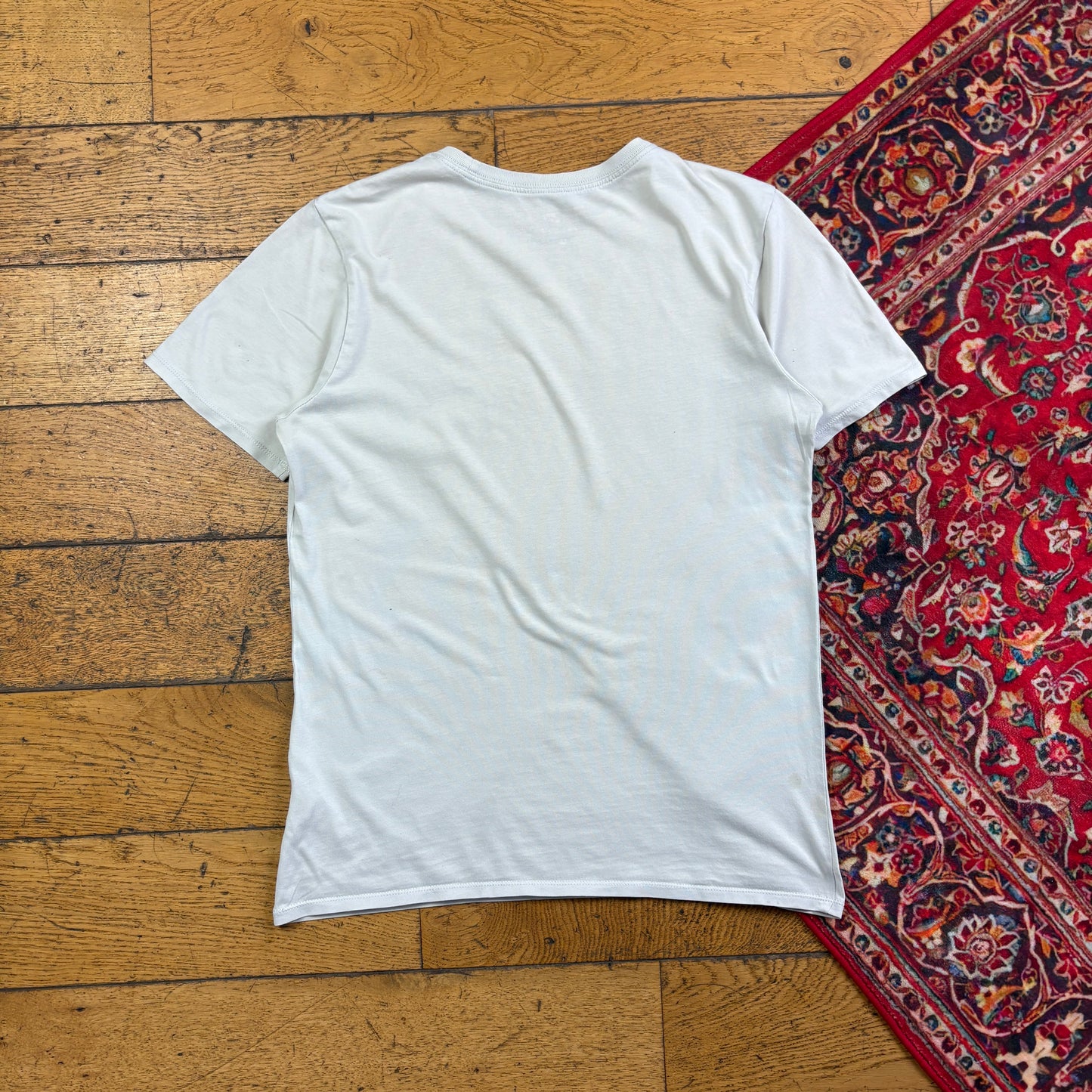 Vintage Y2K Nike Air Max Cream White Graphic T-Shirt - XS