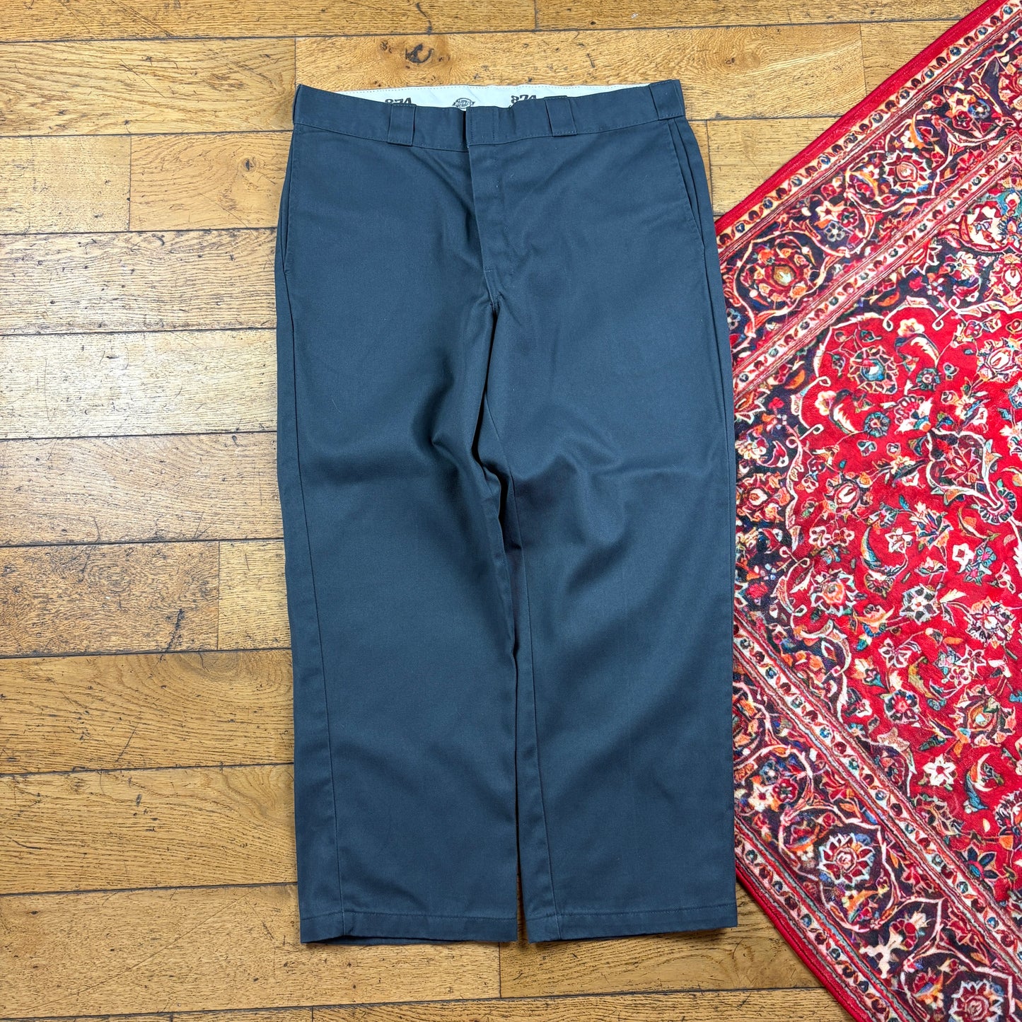 Vintage Dickies 874 Skate Grey Trousers -38