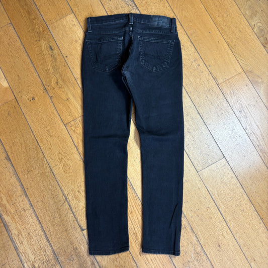 Vintage Levis Slim Black Denim Jeans - 29