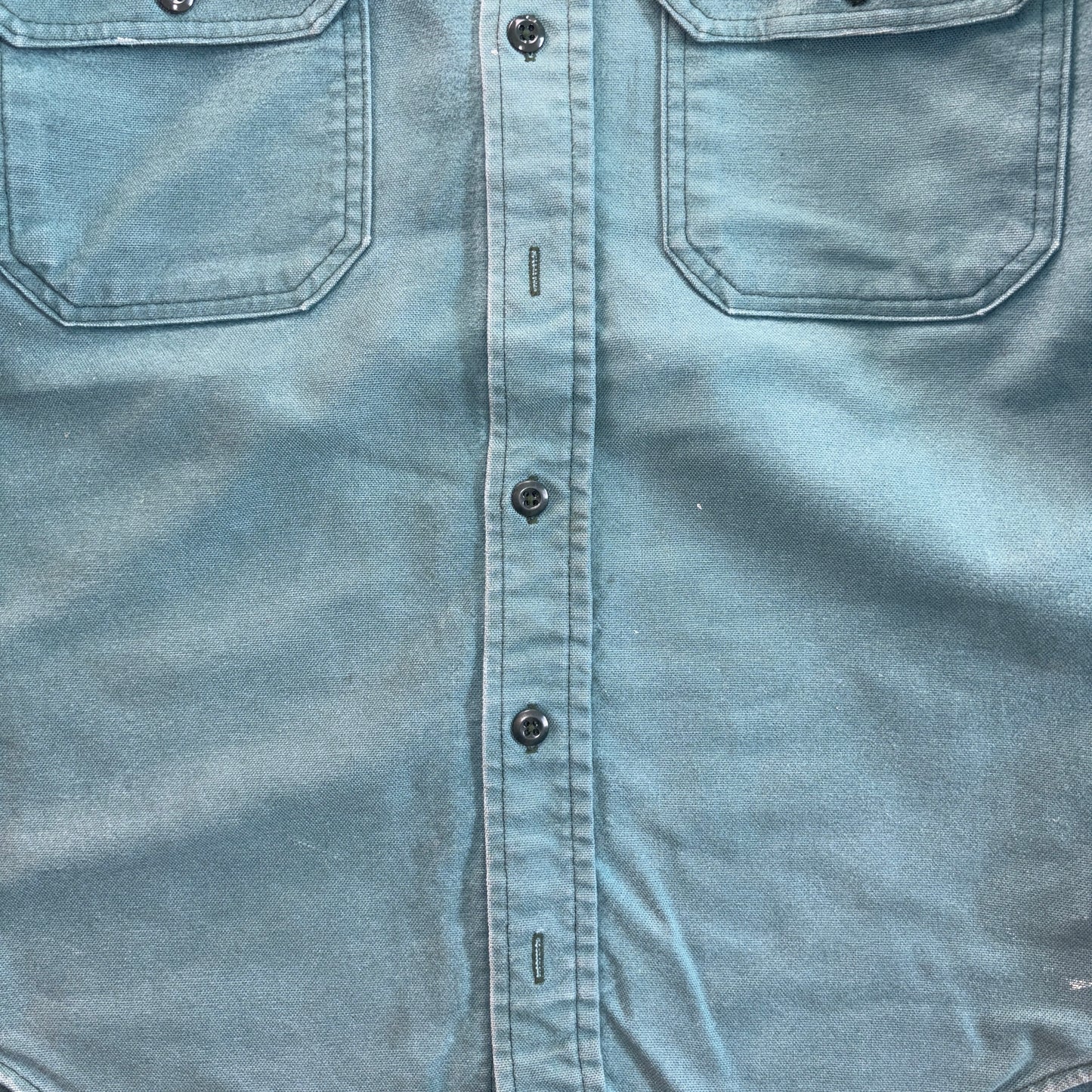 Vintage Woolrich Blue Green Heavyweight Shirt - S