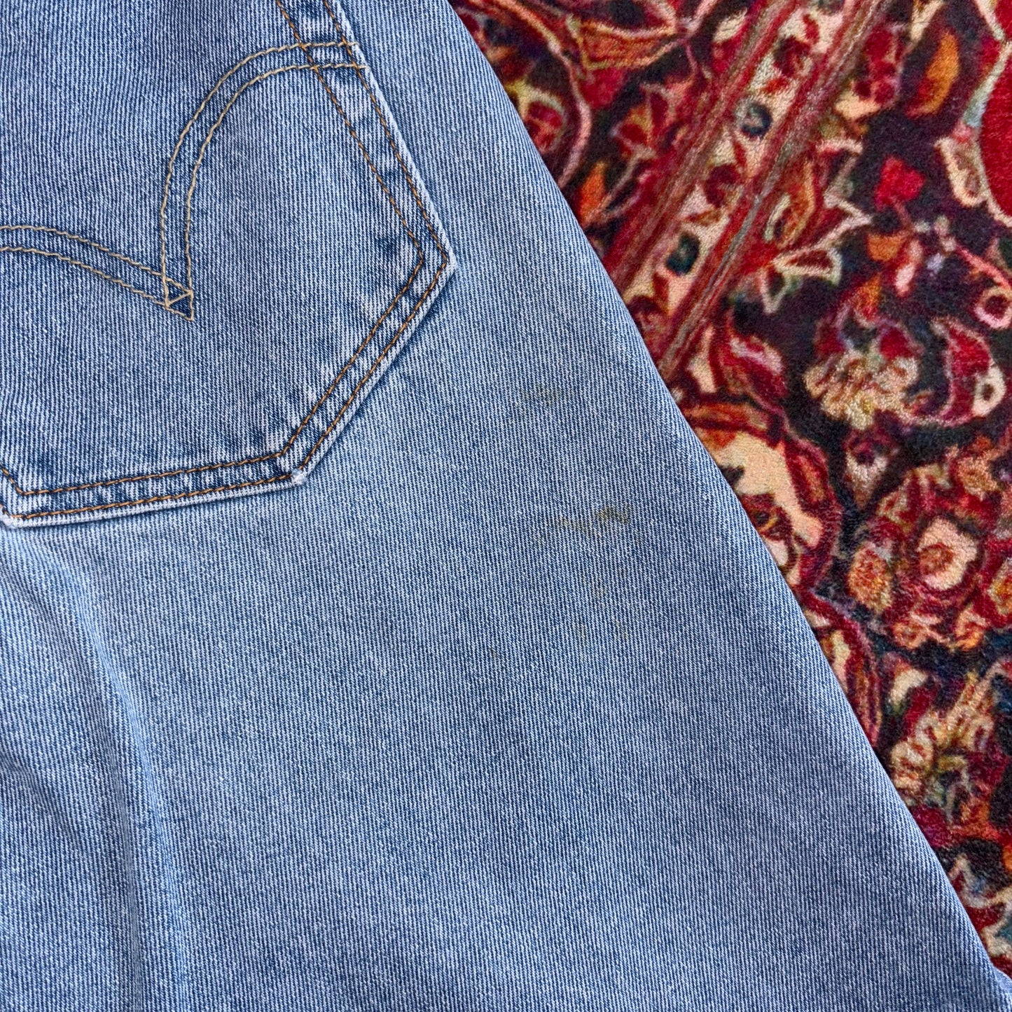 Vintage Levis 505 Straight Blue Denim Shorts - 36