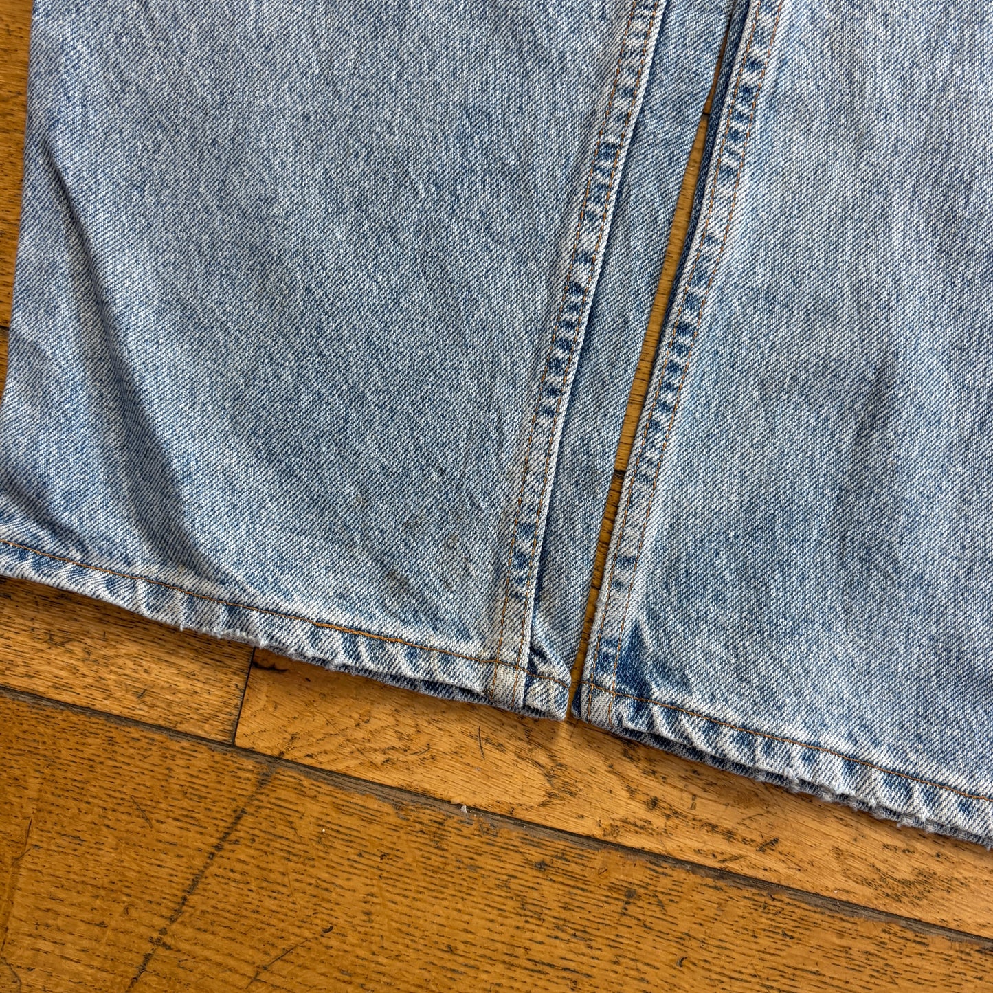 Vintage Levis Baggy Blue Denim Jeans - 36S