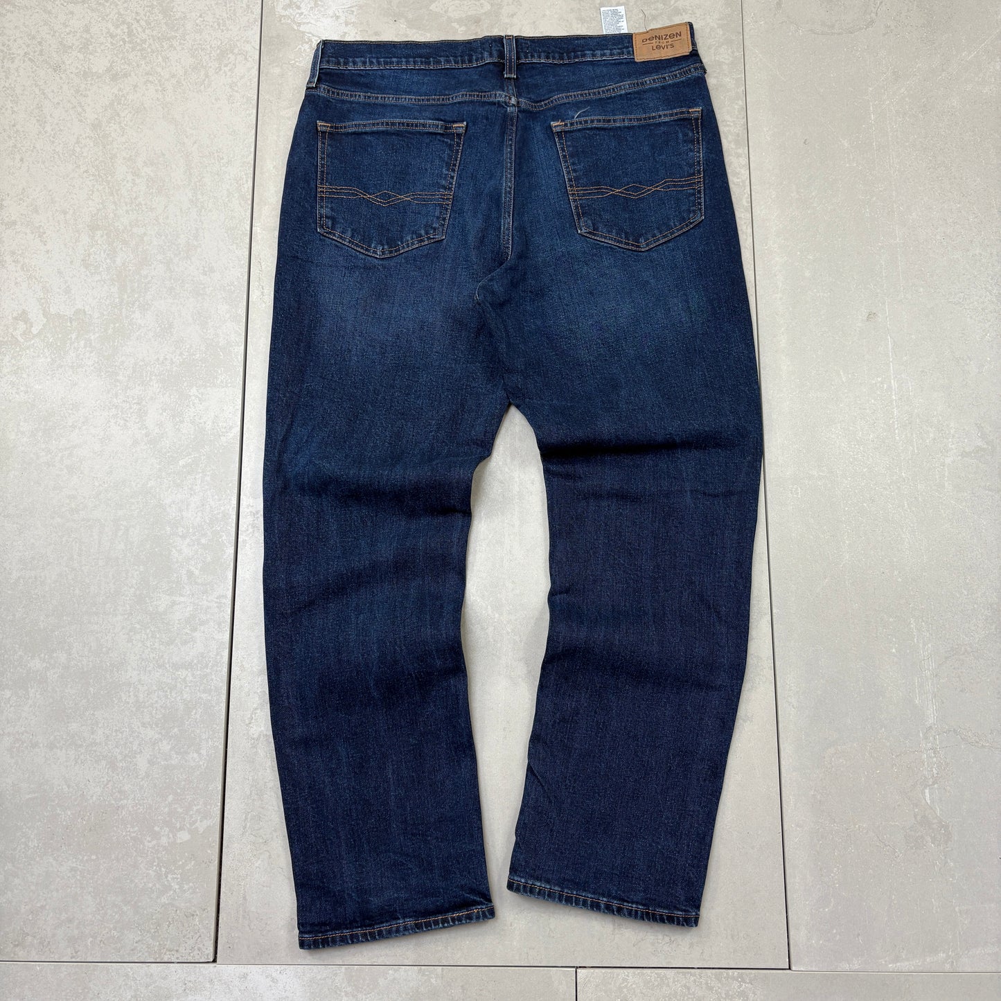 Vintage Levis Straight Blue Denim Jeans - 38