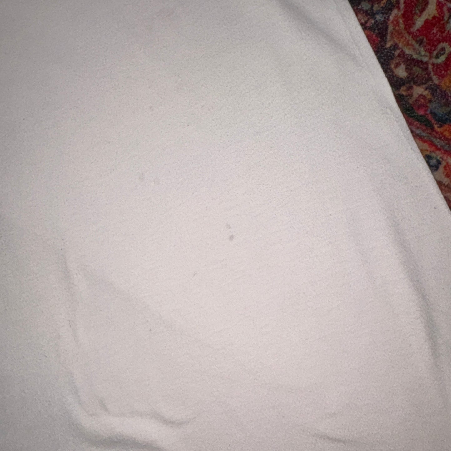Vintage Stussy White Long Sleeve Graphic T-Shirt - S
