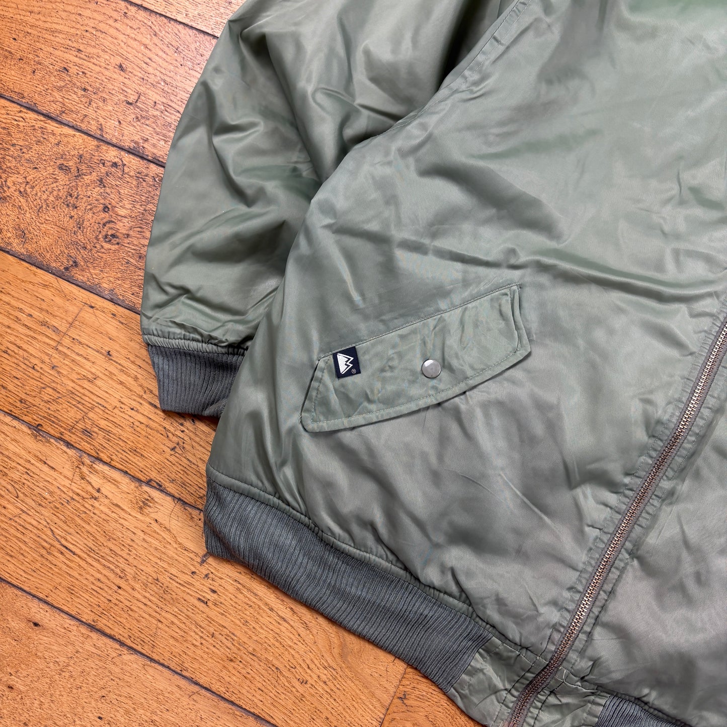 Vintage Green MA-1 Bomber Jacket - XXL