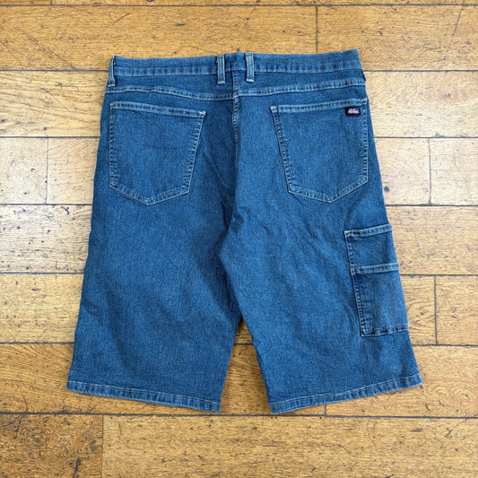 Vintage Dickies Workwear Carpenter Blue Shorts - 36