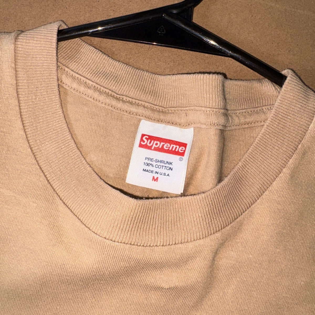 Supreme Brown Graphic T Shirt - M