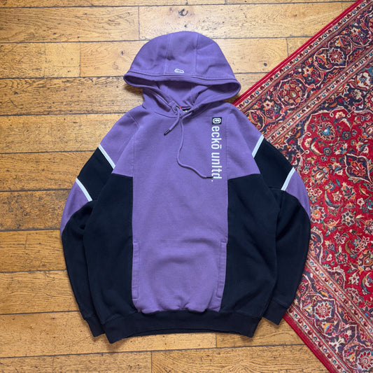 Vintage Ecko Unltd Hip Hop Purple Hoodie Sweatshirt - XL