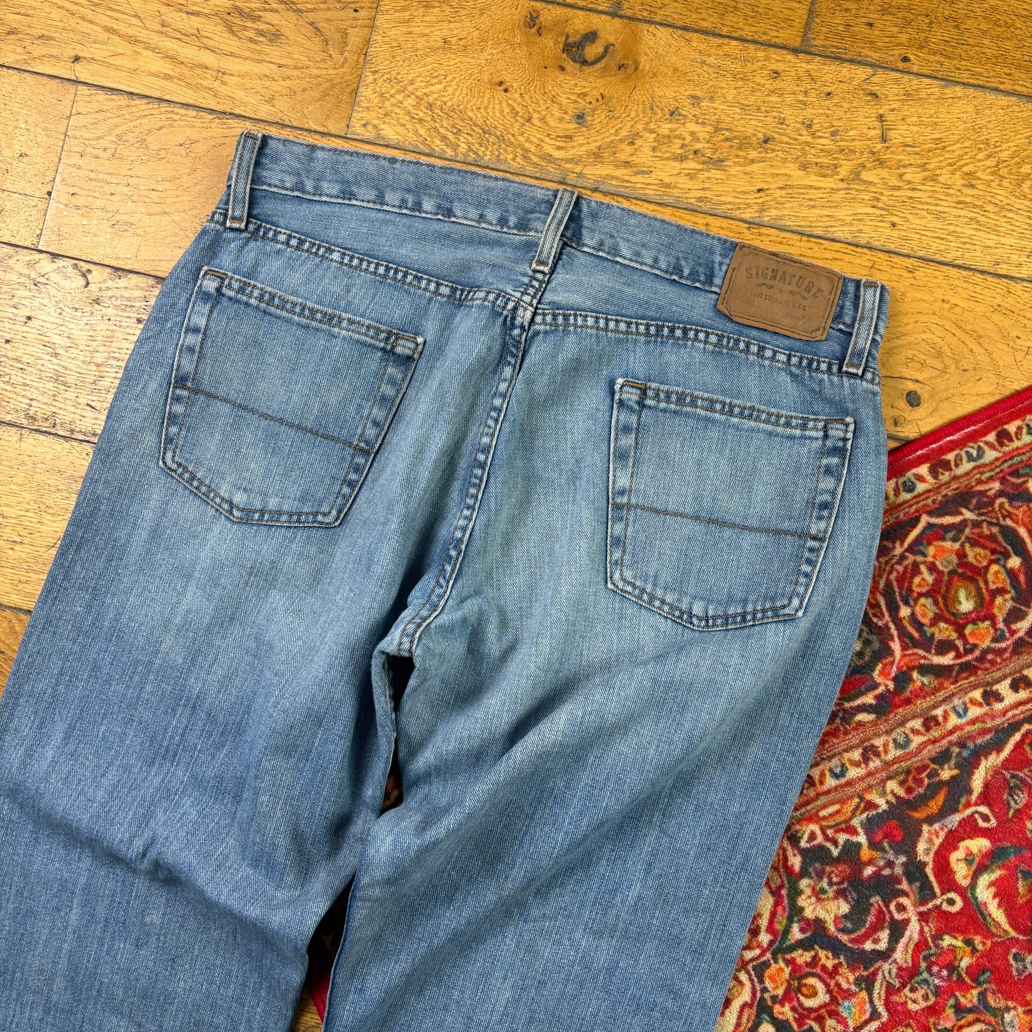 Vintage Levis Bootcut Blue Denim Jeans - 38