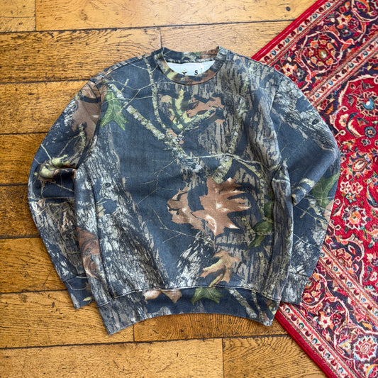 Vintage Realtree Camo Green Sweatshirt - S