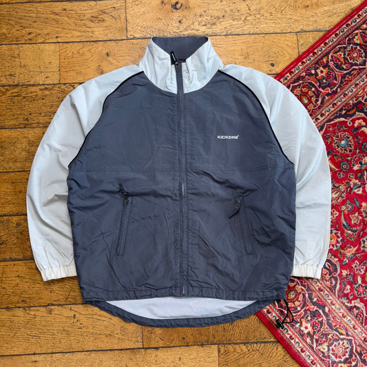 Vintage Kickers Grey Harrington Style Jacket - XL