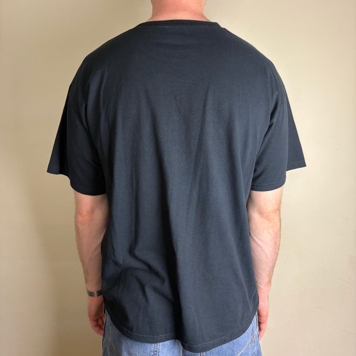 Vintage Red Hot Chilli Peppers Black Band Tee Graphic T-Shirt - L