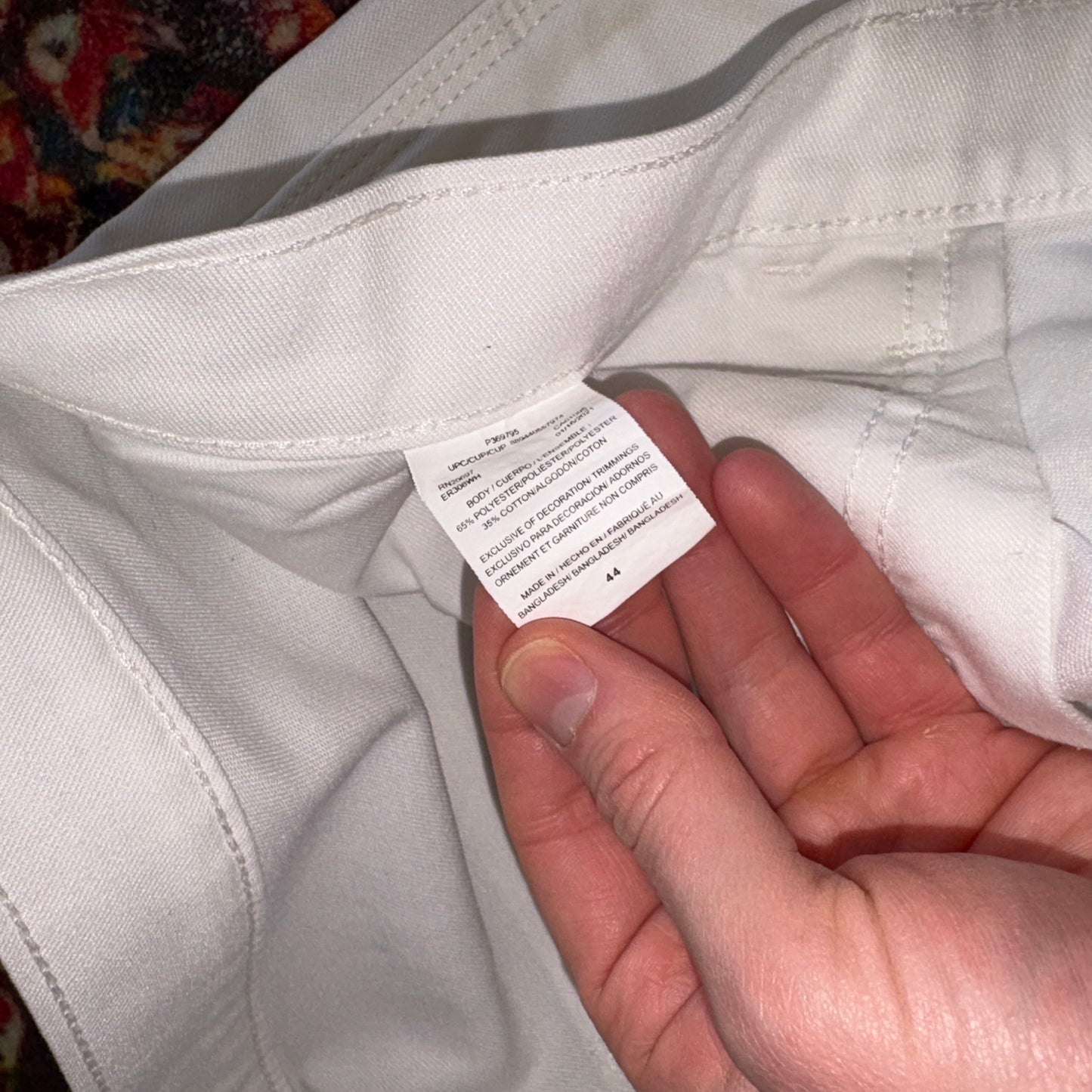 Vintage Dickies Workwear White Carpenter Baggy Shorts - 44