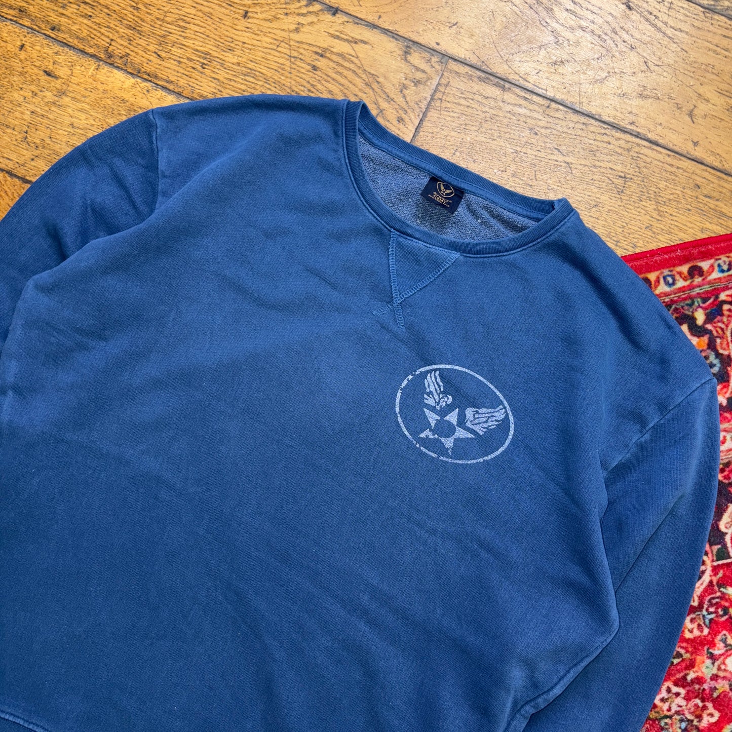 Vintage Avirex Blue Sweatshirt - L