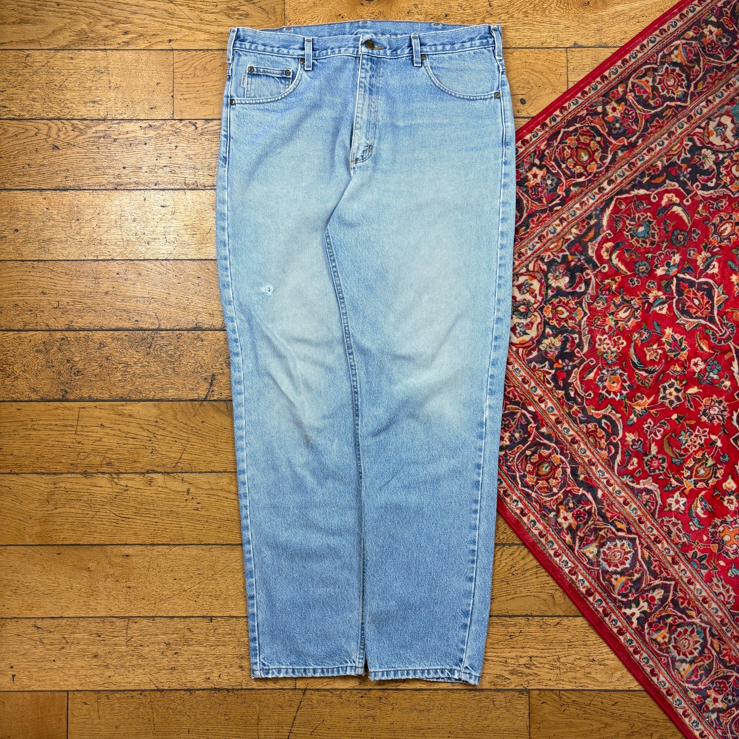 Vintage Carhartt Blue Workwear Carpenter Jeans - 38