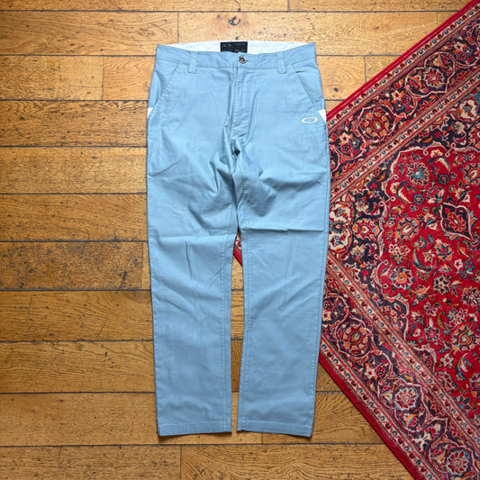Oakley Blue Chino Straight Leg Golf Trousers - 34S