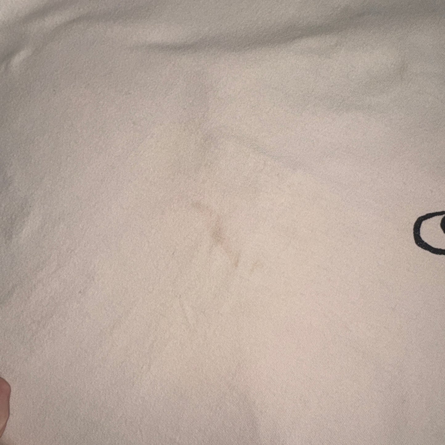 Vintage Stussy X Nike Cream Graphic T-Shirt - S
