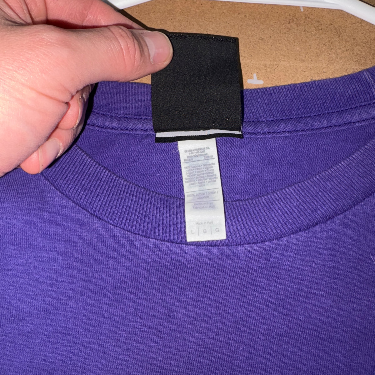 Thrasher Skate Purple Graphic T Shirt - S