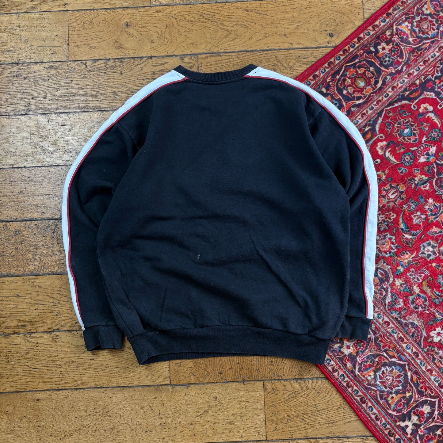 Vintage Yardsale Black YSL Spoof Embroidered Sweatshirt - M