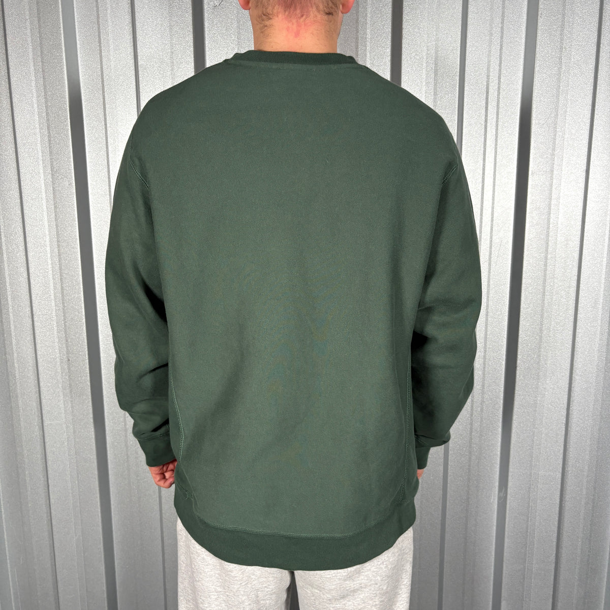 Thrasher Independent Green Flames Skate Sweatshirt - XL