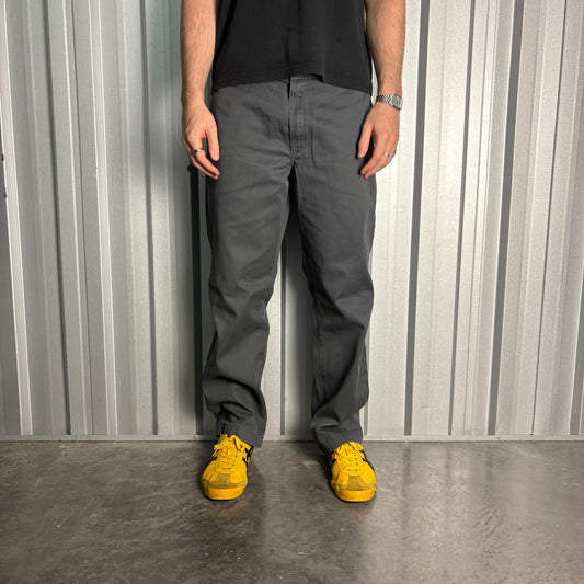 Grey Dickies 874 Skate Straight Chino Trousers - 38R