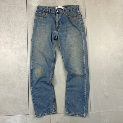 Vintage Levis 505 Straight Blue Denim Jeans - 34