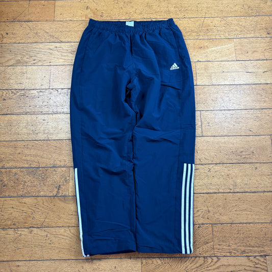 Vintage Adidas Navy Baggy Tracksuit Sweatpants Track Pants Bottoms - XXL