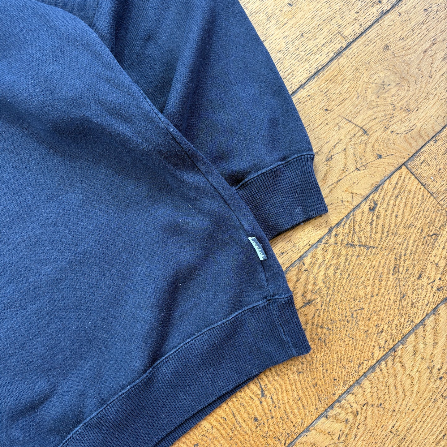 Vintage Reebok Navy Embroidered Sweatshirt - XL