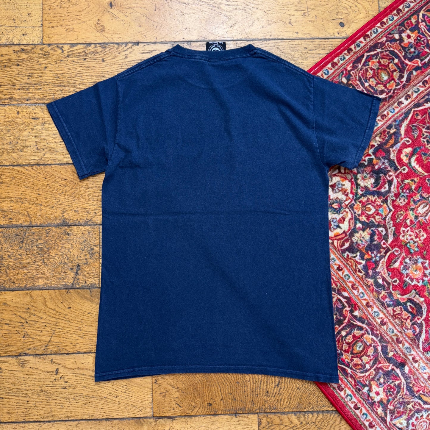 Vintage Thrasher Navy Skate Graphic Womens T-Shirt - S