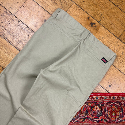Vintage Dickies Cream 874 Skate Chino Trousers - 32