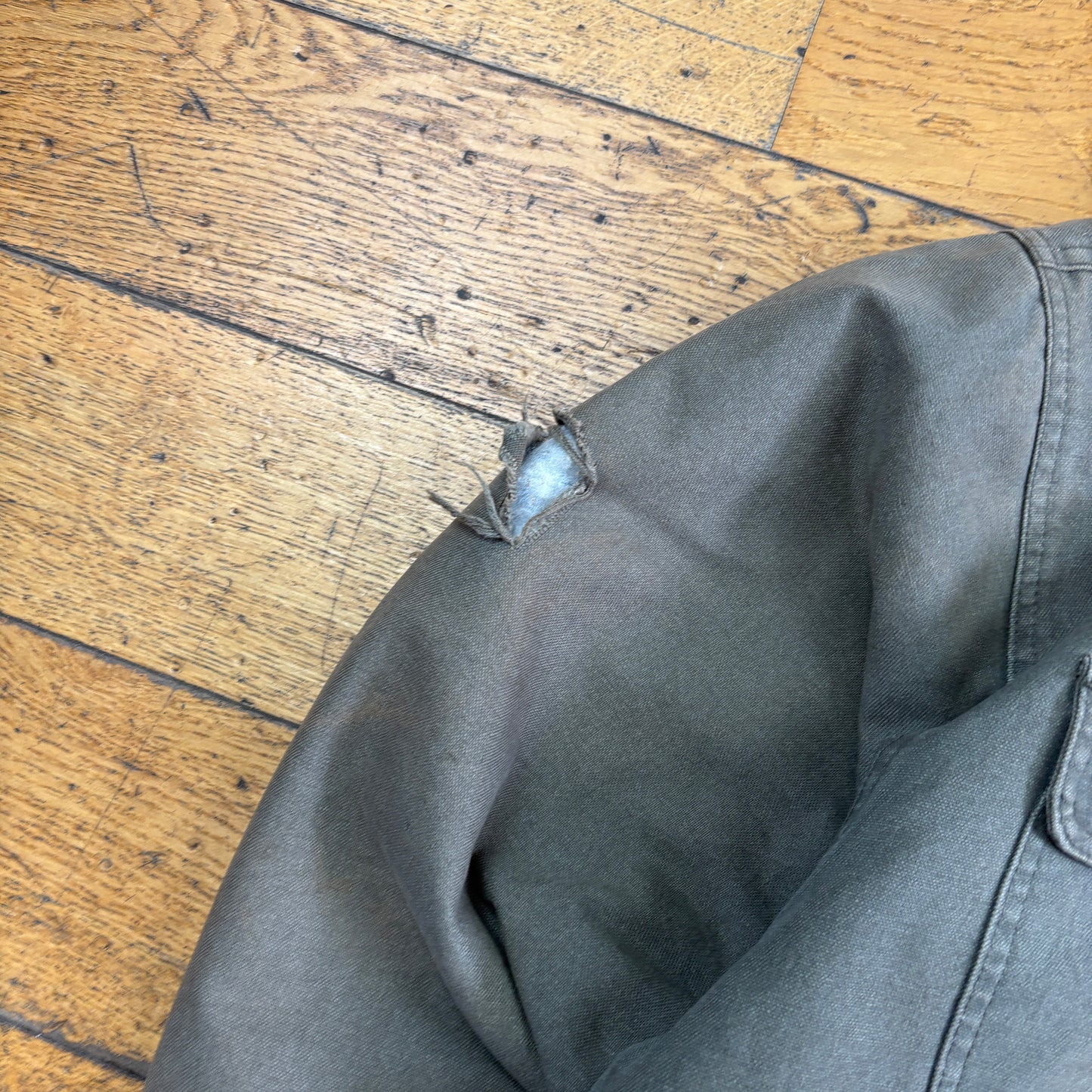 Vintage Workwear Chore Green Heavyweight Detroit Jacket - XL