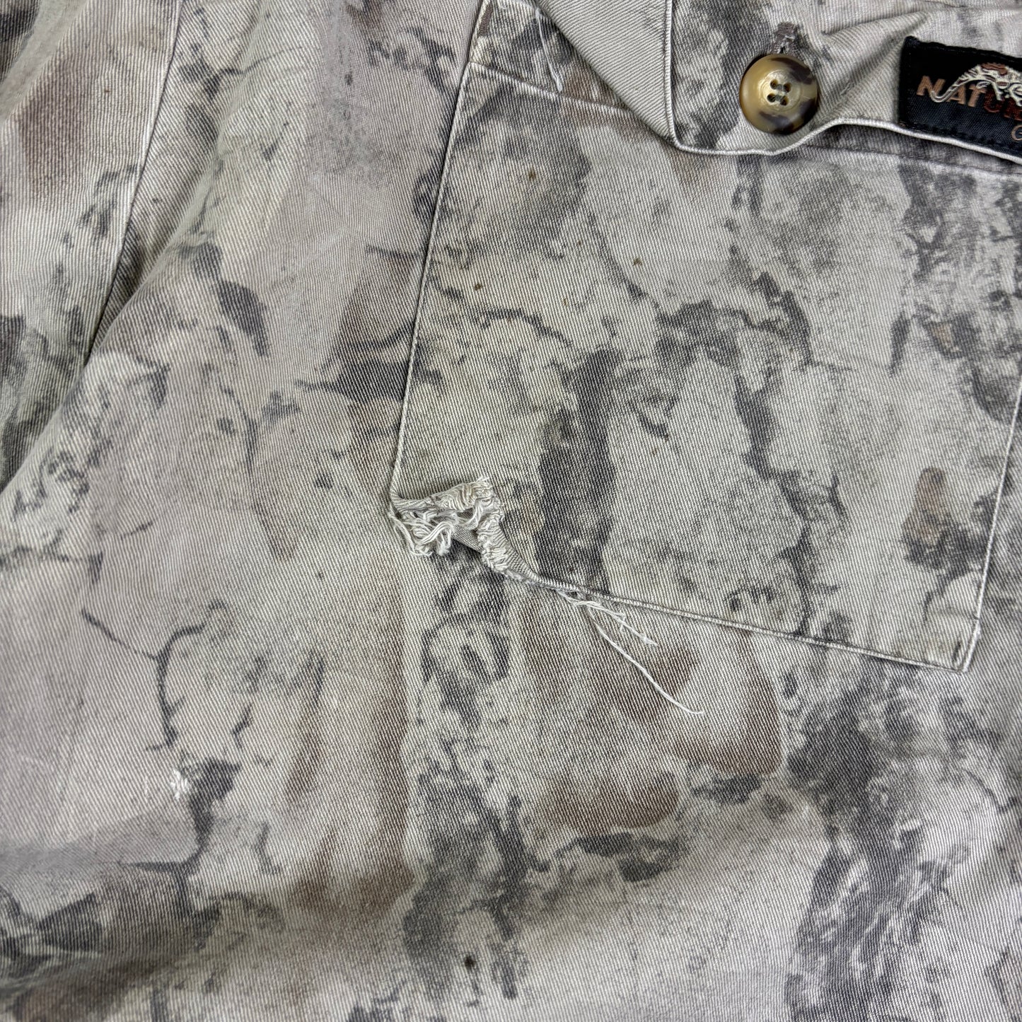 Vintage Real Tree Camo Brown Hunting Workwear Trousers - 36