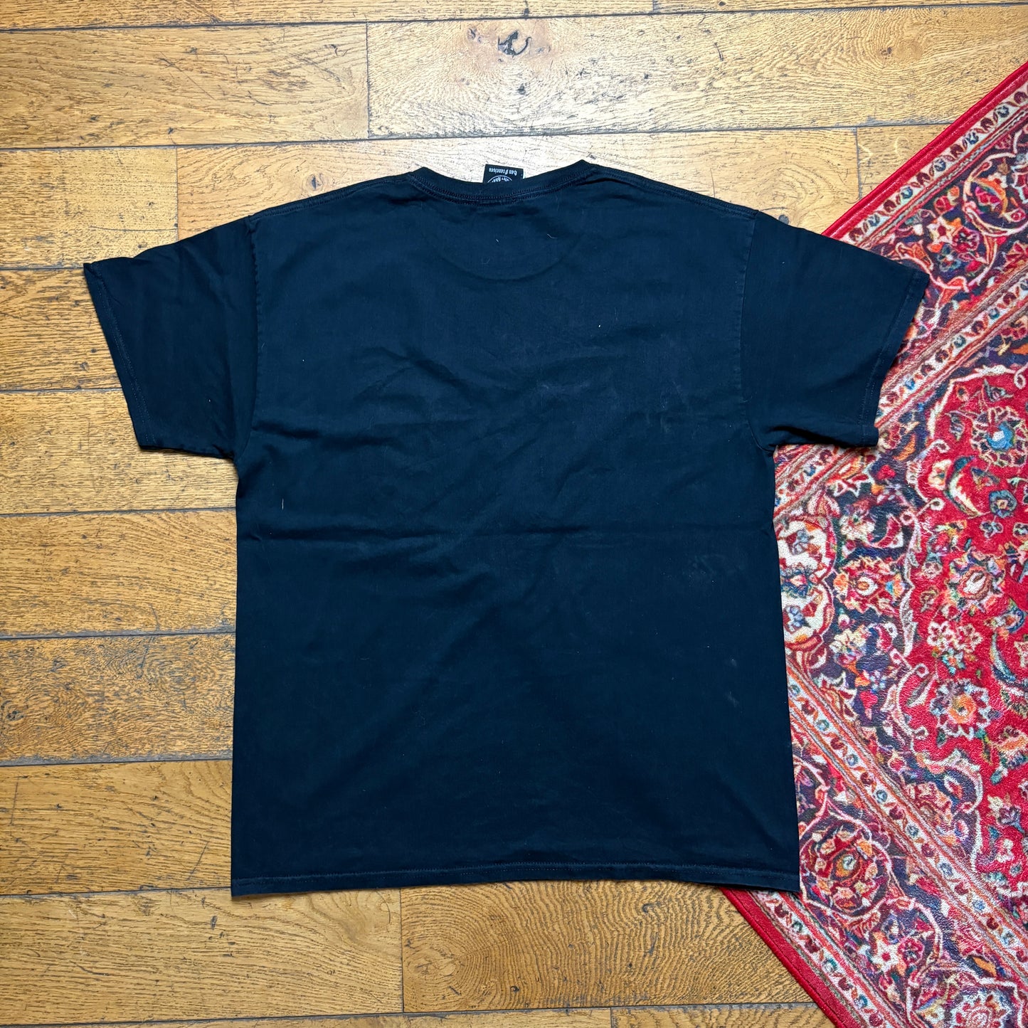 Vintage Thrasher Black Skate Graphic T-Shirt - M