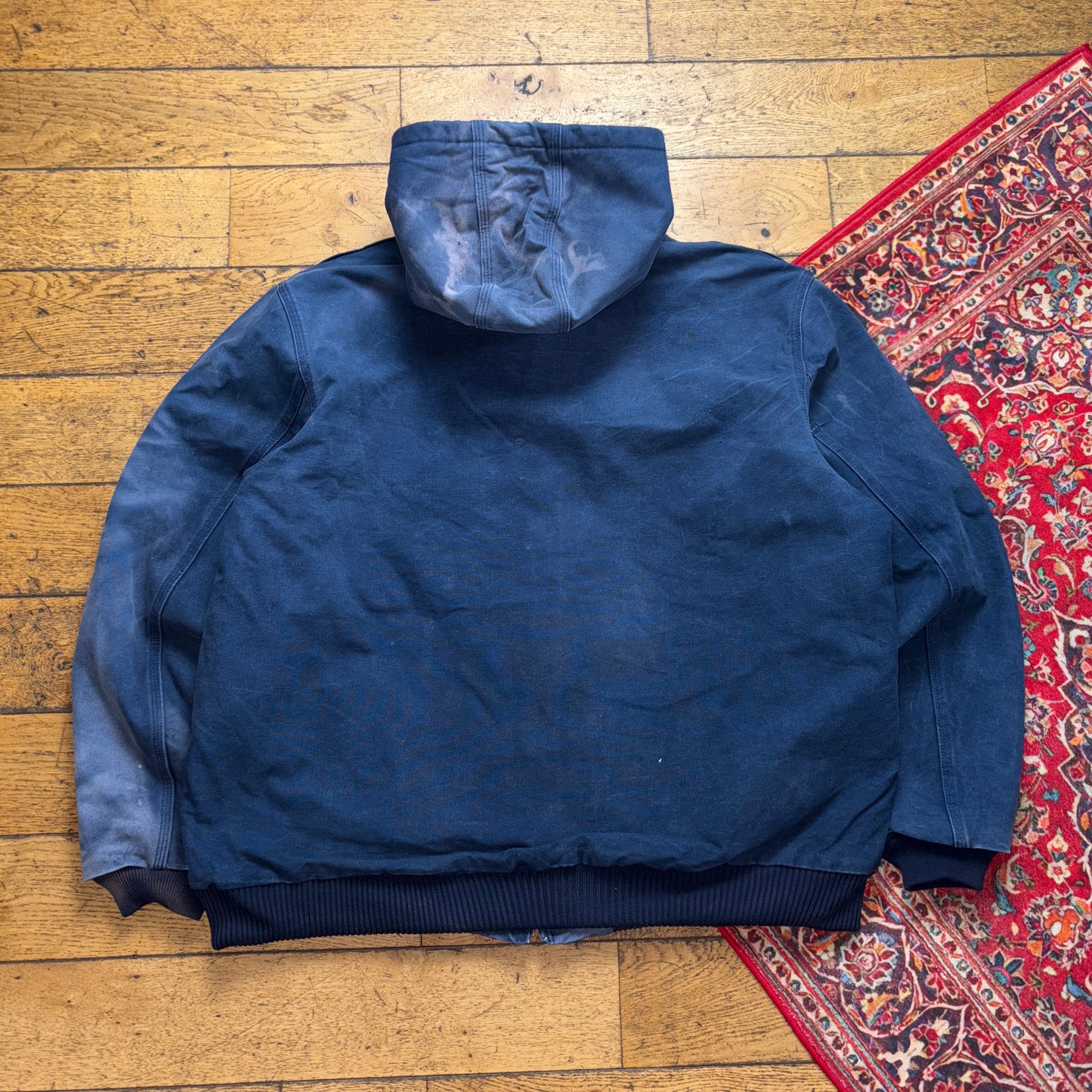 Vintage Carhartt Navy Blue Active Workwear Jacket - 2XL