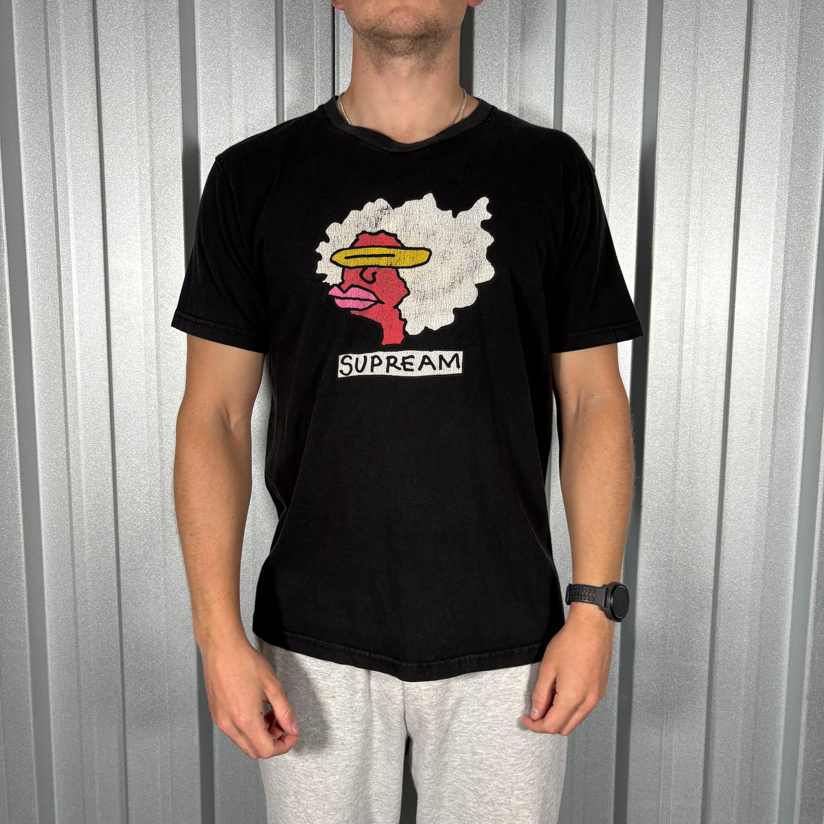Supreme Supream Gonz Black Graphic T Shirt - M