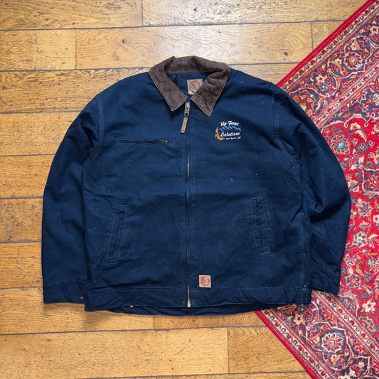 Vintage Navy Workwear Carhartt Style Jacket - L