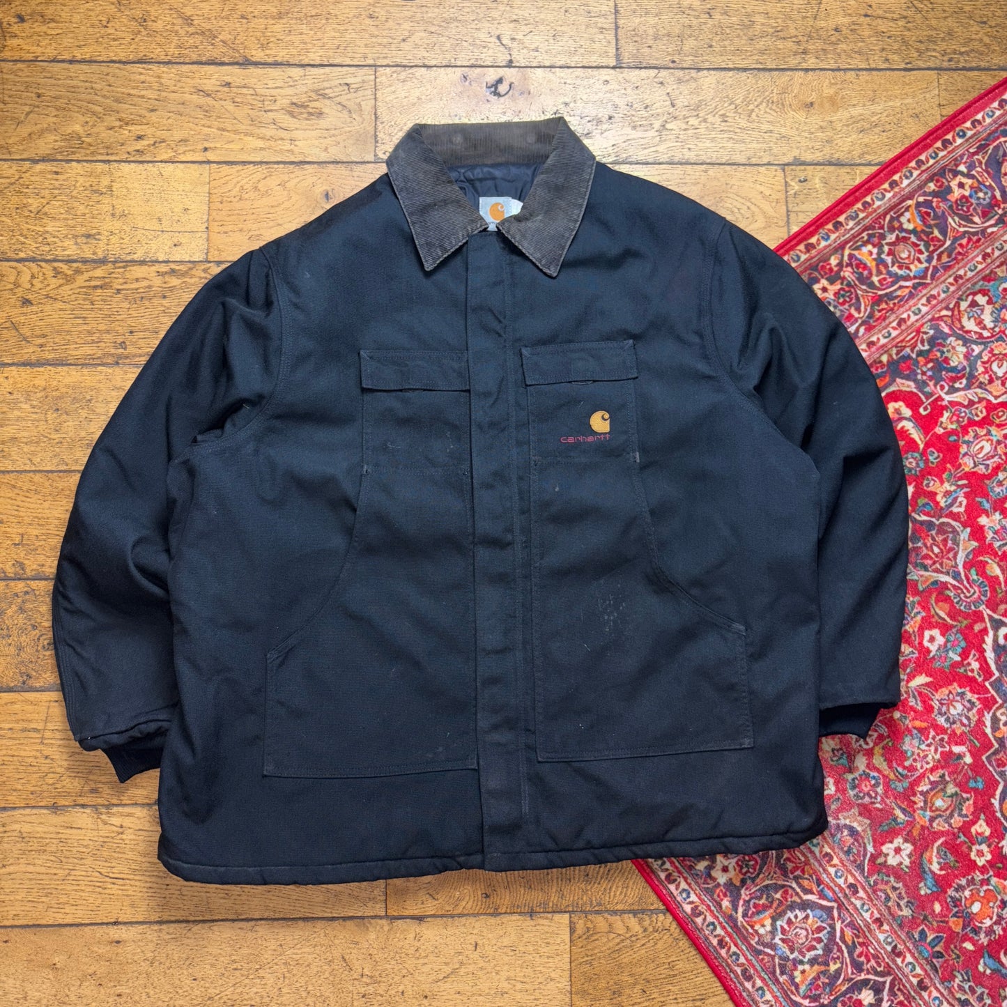 Vintage Carhartt Black Arctic Workwear Jacket - 2XL