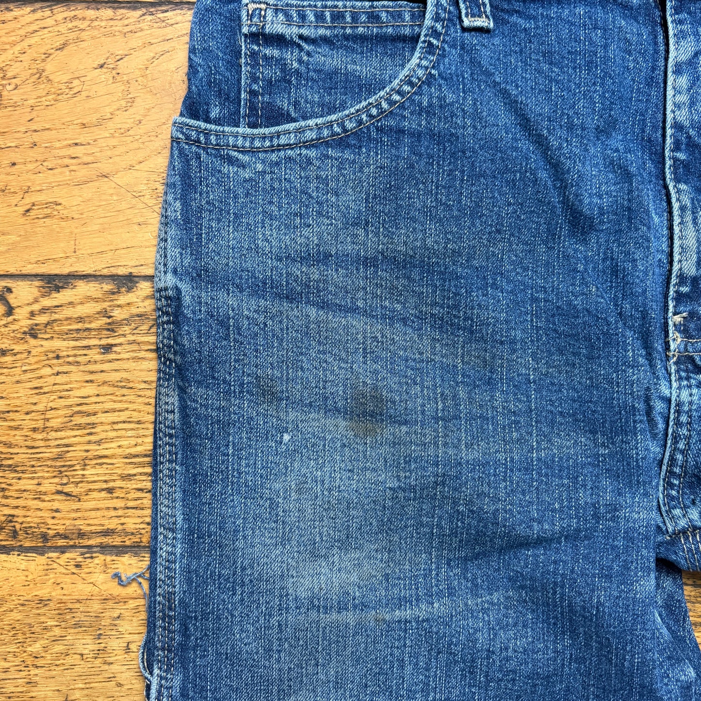 Vintage Dickies Workwear Carpenter Straight Blue Jeans - 36R