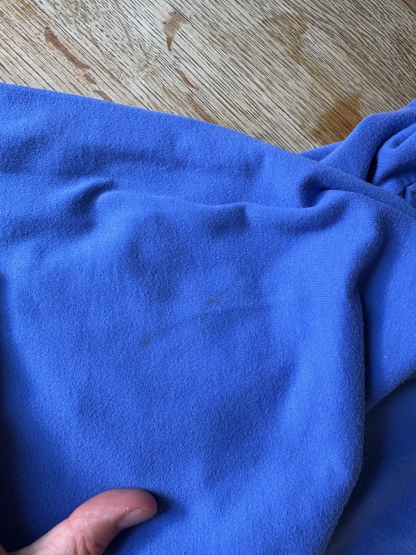 Vintage 90s Purple Blue Snowboard Ski Quarter Zip Graphic Sweatshirt - XL
