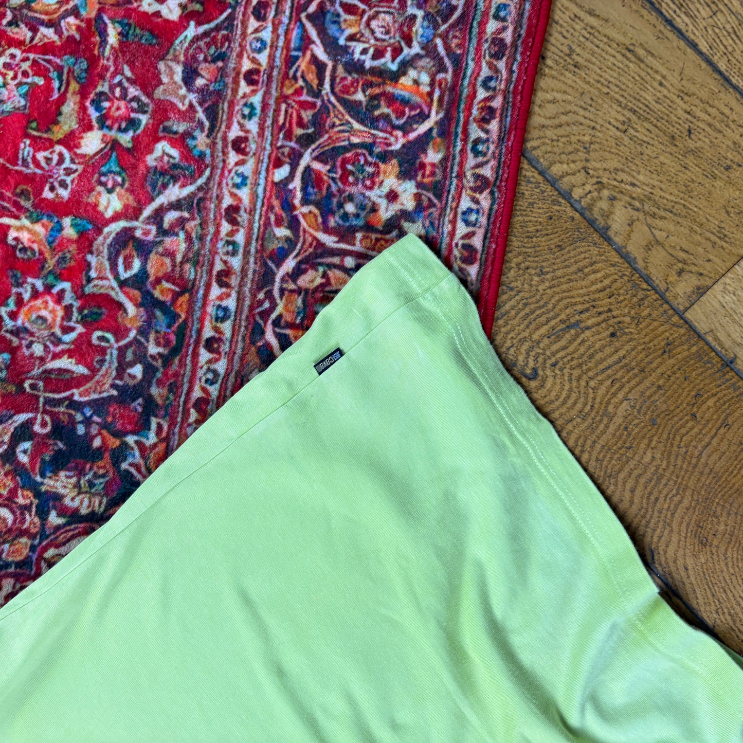 Vintage Roberto Cavalli Y2K Womens Green T-Shirt - XL