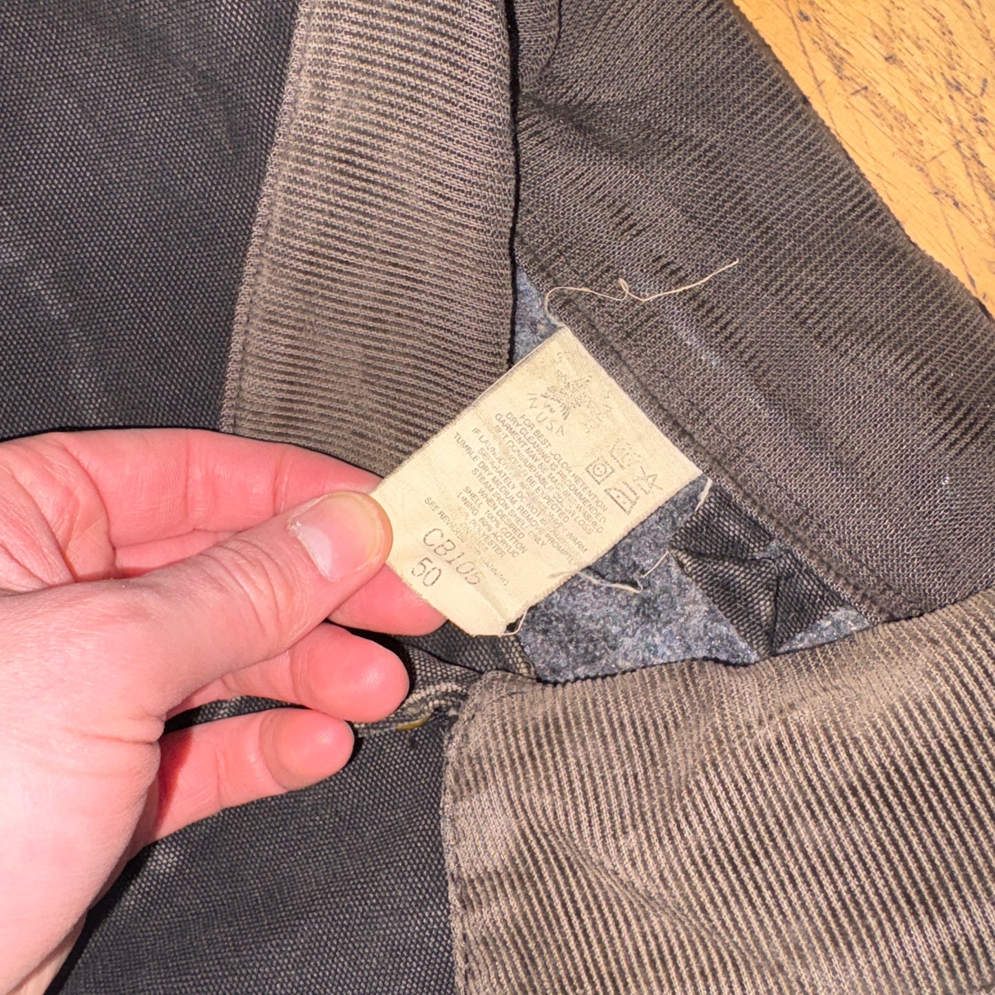 Vintage 1998 Carhartt Black Michigan Chore Workwear Jacket - 2XL