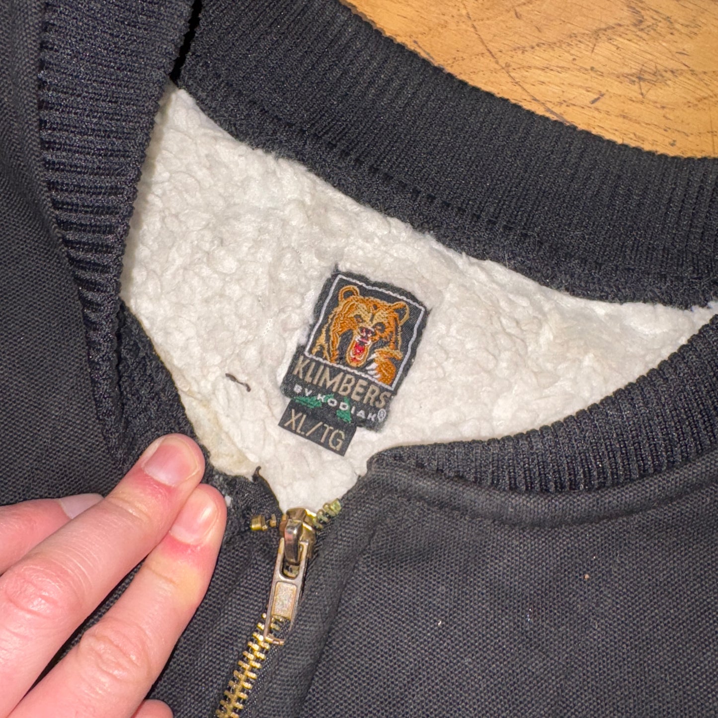 Vintage Black Workwear Carhartt Style Gilet Vest - XL