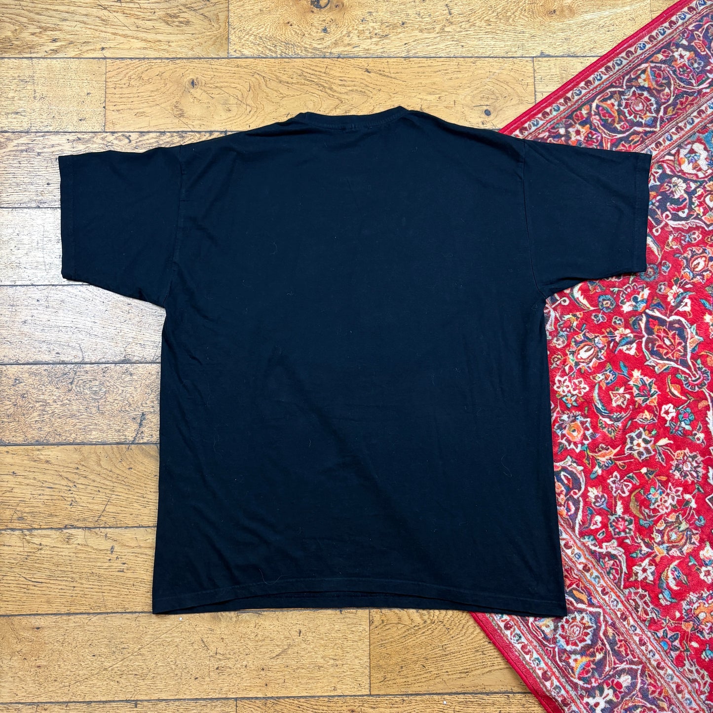 Vintage Funny Beer Black Graphic T-Shirt - XL