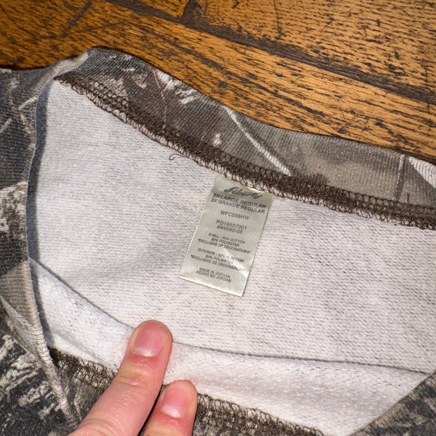 Vintage Realtree Camo Green Sweatshirt - 2XL