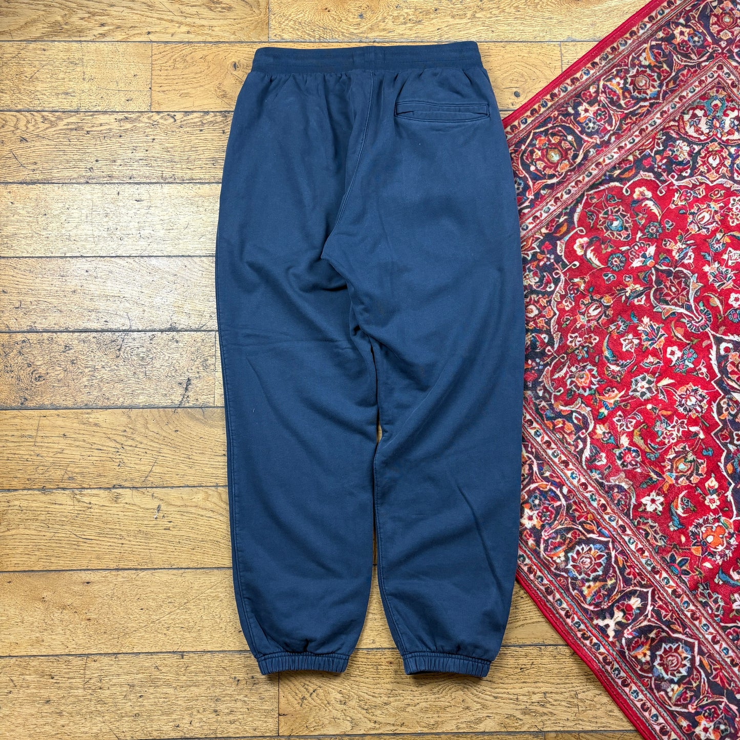 Palace Navy Embroidered Tri Ferg Streetwear Baggy Cuffed Joggers - M