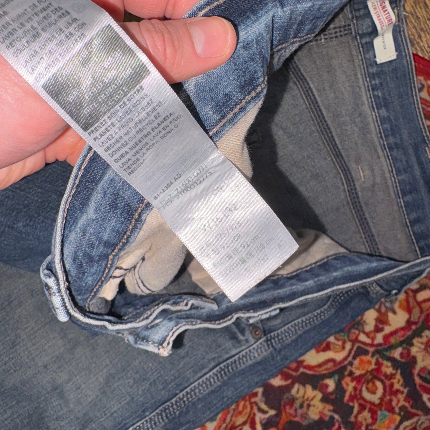 Vintage Levi's Blue Carpenter Workwear Baggy Jeans - 36R