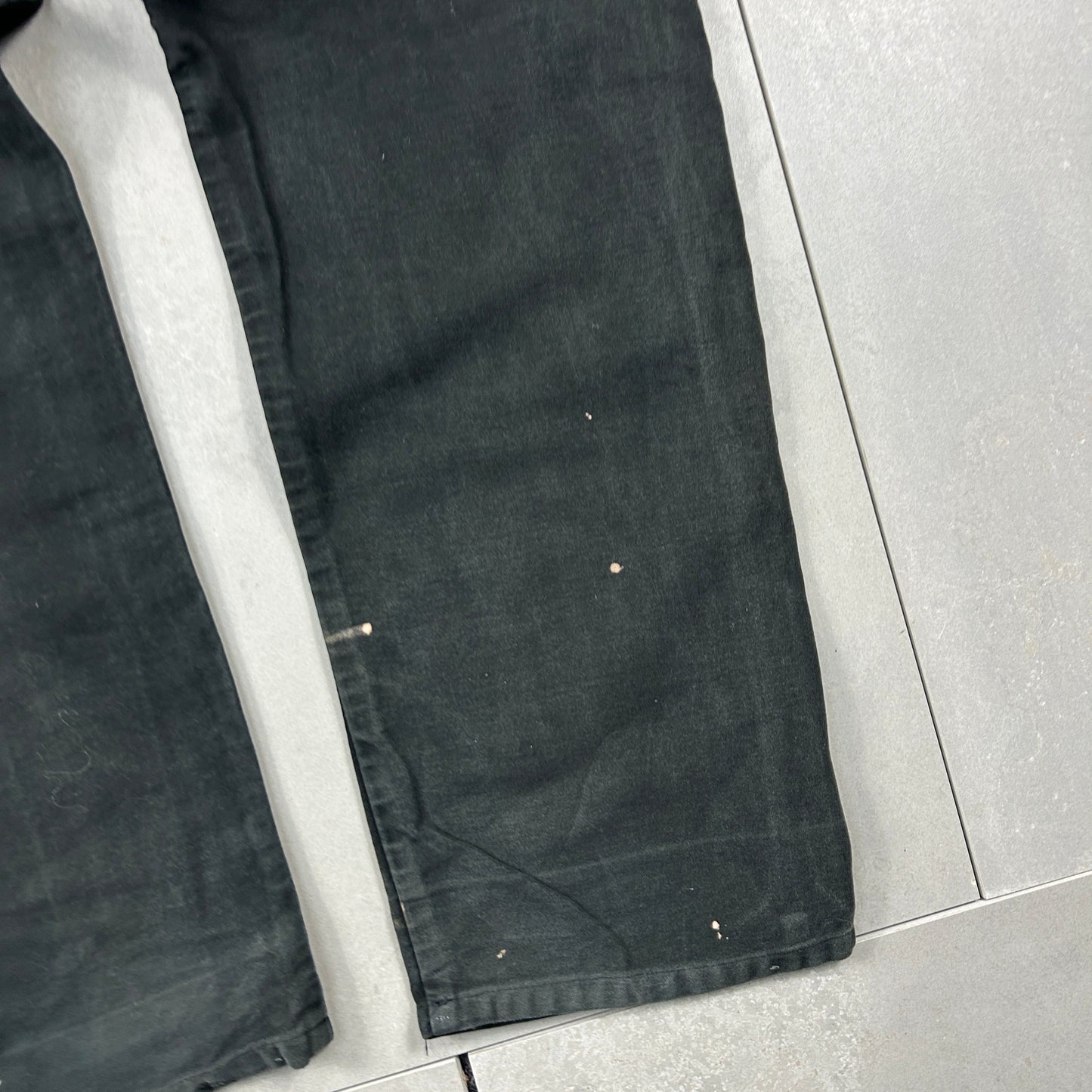 Vintage Diesel Black Carpenter Straight Jeans - 30