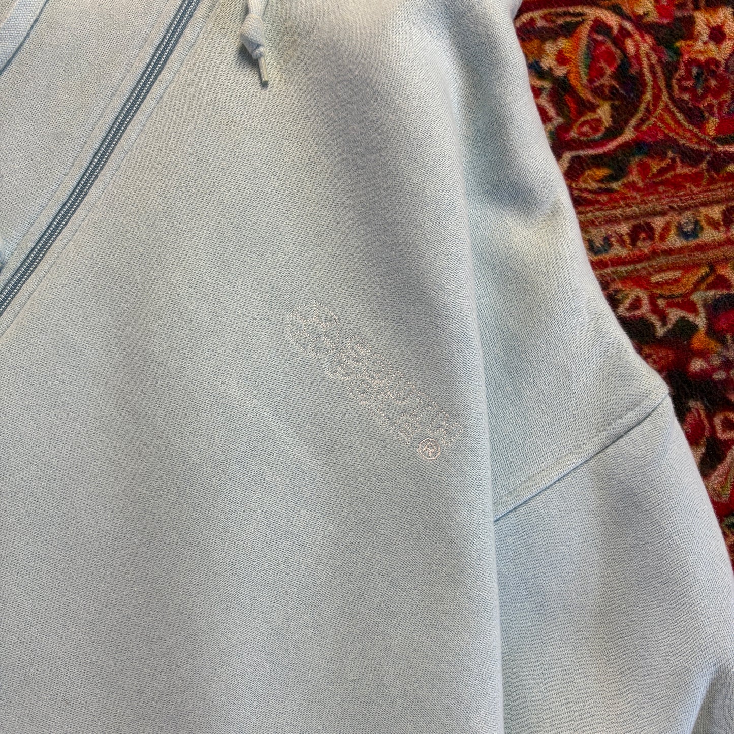 Vintage Southpole Blue Baggy Heavyweight Hip Hop Embroidered Sweatshirt - 3XL