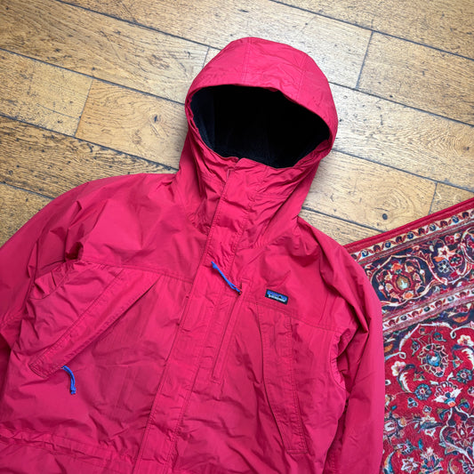 Vintage Patagonia Red Fleece Lined Jacket Coat - M